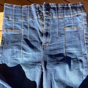 Free people high rise flare jeans